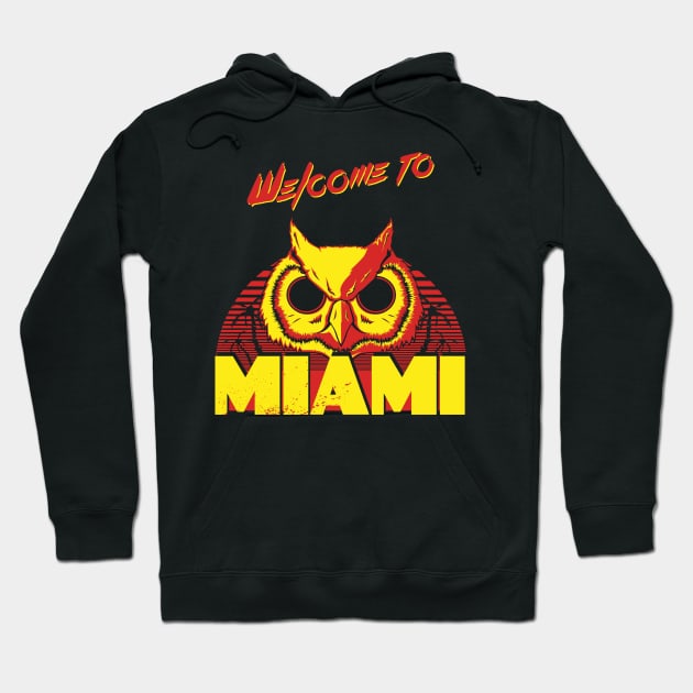 Welcome to Miami - III - Rasmus Hoodie by oeightfive